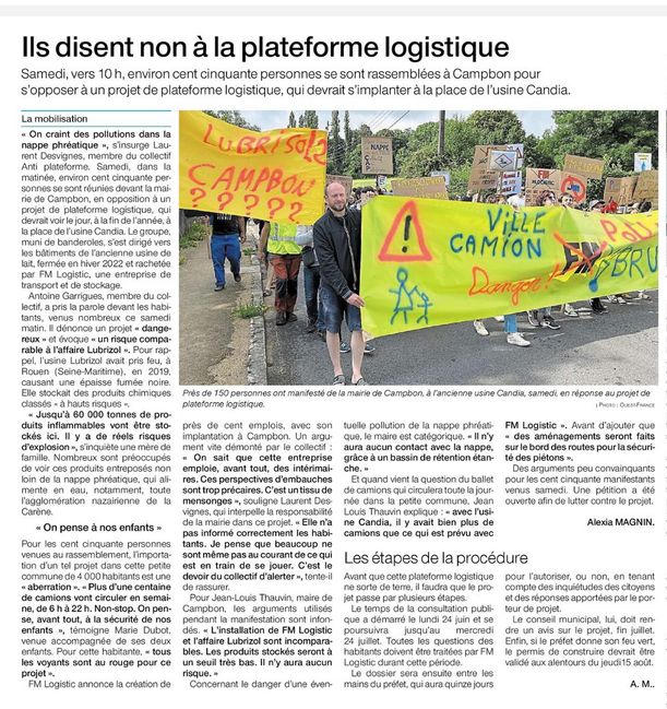 Article of 15 juillet 2024